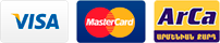 Visa, MasterCard, Arca